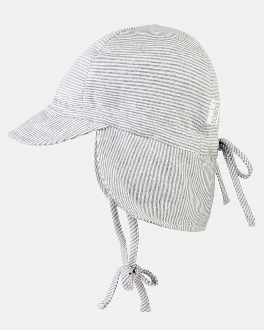 Toshi Flap Cap Baby- Dove