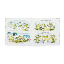 Load image into Gallery viewer, Jellycat A Fantastic Day for Finnegan Frog Book
