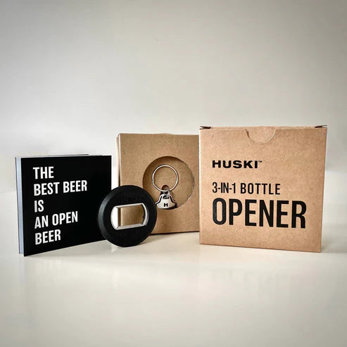 3-in-1 Bottle Opener Keyring