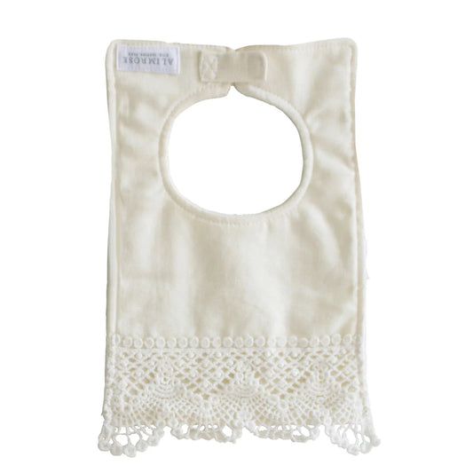 Erin Bib- Ivory Linen