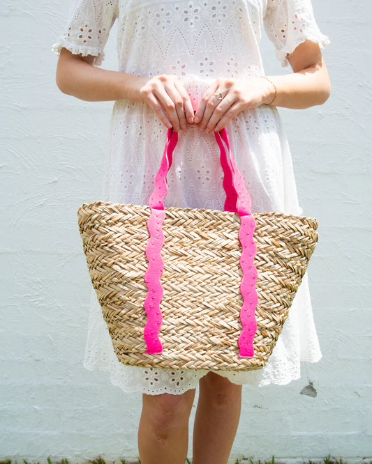 Liv & Milly Juliette Basket - Hot Pink