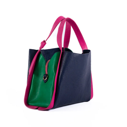 Liv & Milly Tanya - Navy | Green | Fuchsia