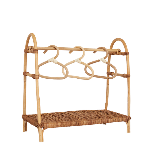 Dinkum Doll Rattan Clothes Rail