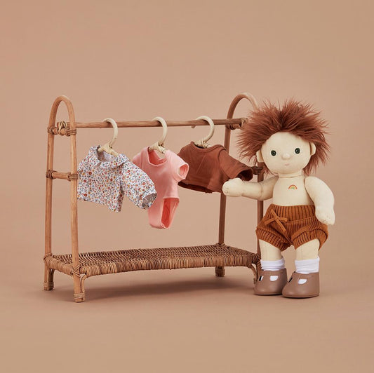 Dinkum Doll Rattan Clothes Rail