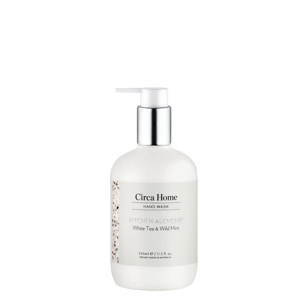 Circa Home Kitchen Range- White Tea and Wild Mint 340ml Hand Wash