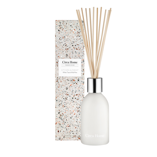 Circa Home Kitchen Range- White Tea and Wild Mint 250ml Diffuser